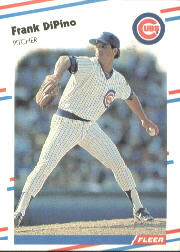 1988 Fleer Baseball Cards      418     Frank DiPino